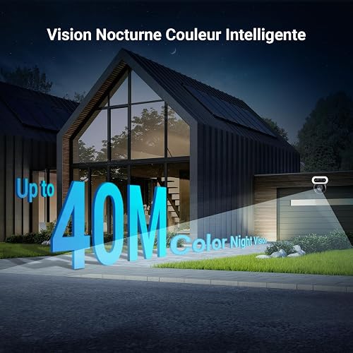 EZVIZ 8MP(4MP+4MP) Caméra de Surveillance Extérieur à Double Objectif, C90 - 9
