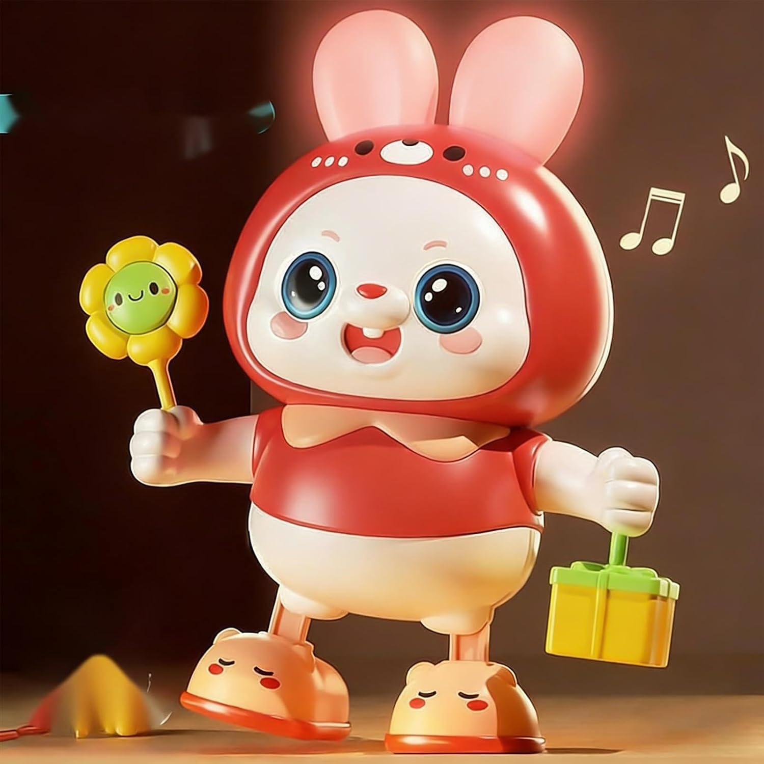 Rabbit Toys For Kids,Ballerina Pet With 48 Songs - Easter Bunny Interactive Electric Toy | For Training Headlifting, Boys and Girls, Bedside Table,