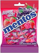 Bala Mentos Berry Mix Sabor Sortido Morango, Uva e Frutas Vermelhas 62,1g
