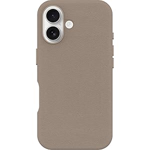 OtterBox iPhone 16 Symmetry Series Cactus Leather for MagSafe - Cottonwood Glen Brown