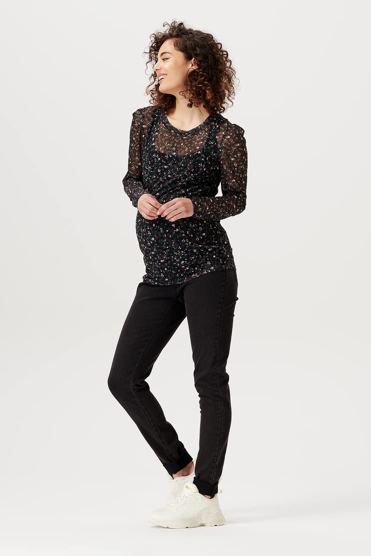 SUPERMOM Jegging Bow Over The Belly Jeans Donna