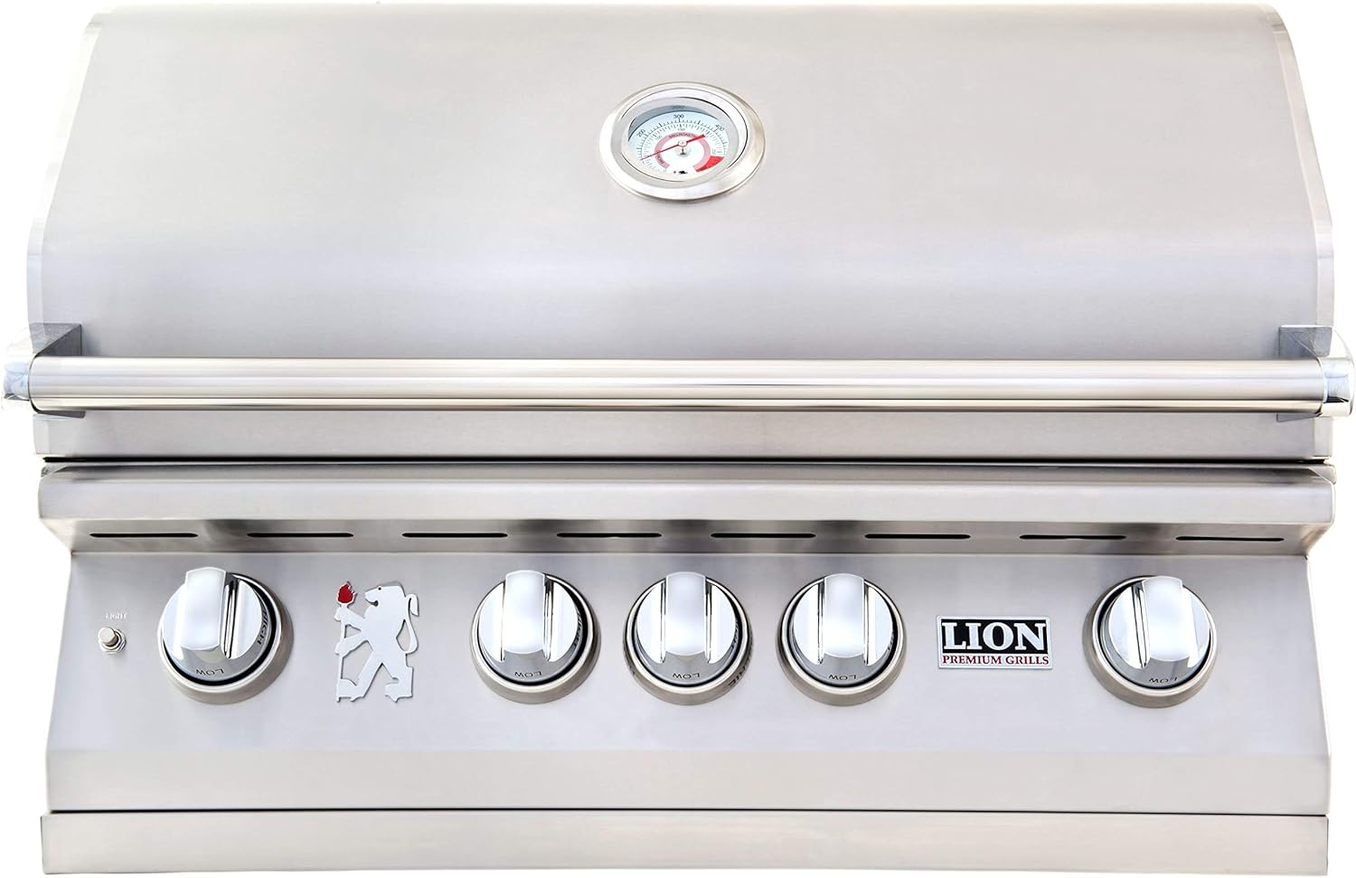 Lion L75000 32-Inch Built-in Natural Gas Grill with Rear Infrared Burner