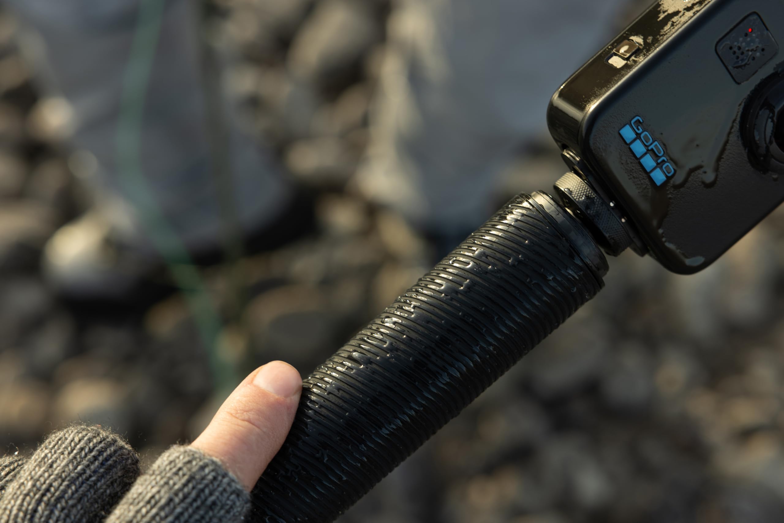 2,7 m Carbon Fiber Extend Stick + Ultra-Light Invisible 360 ​​Grip (kompatybilny ze wszystkimi kamerami GoPro) - oficjalne akcesorium GoPro