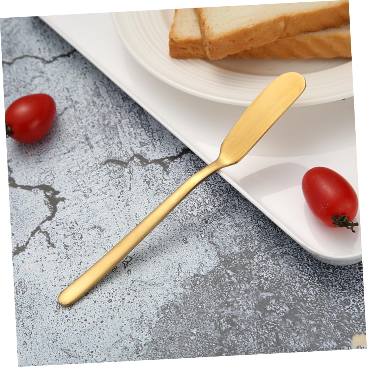 6Pcs Stainless Steel Cream Piping Knife and Butter Spreader Set