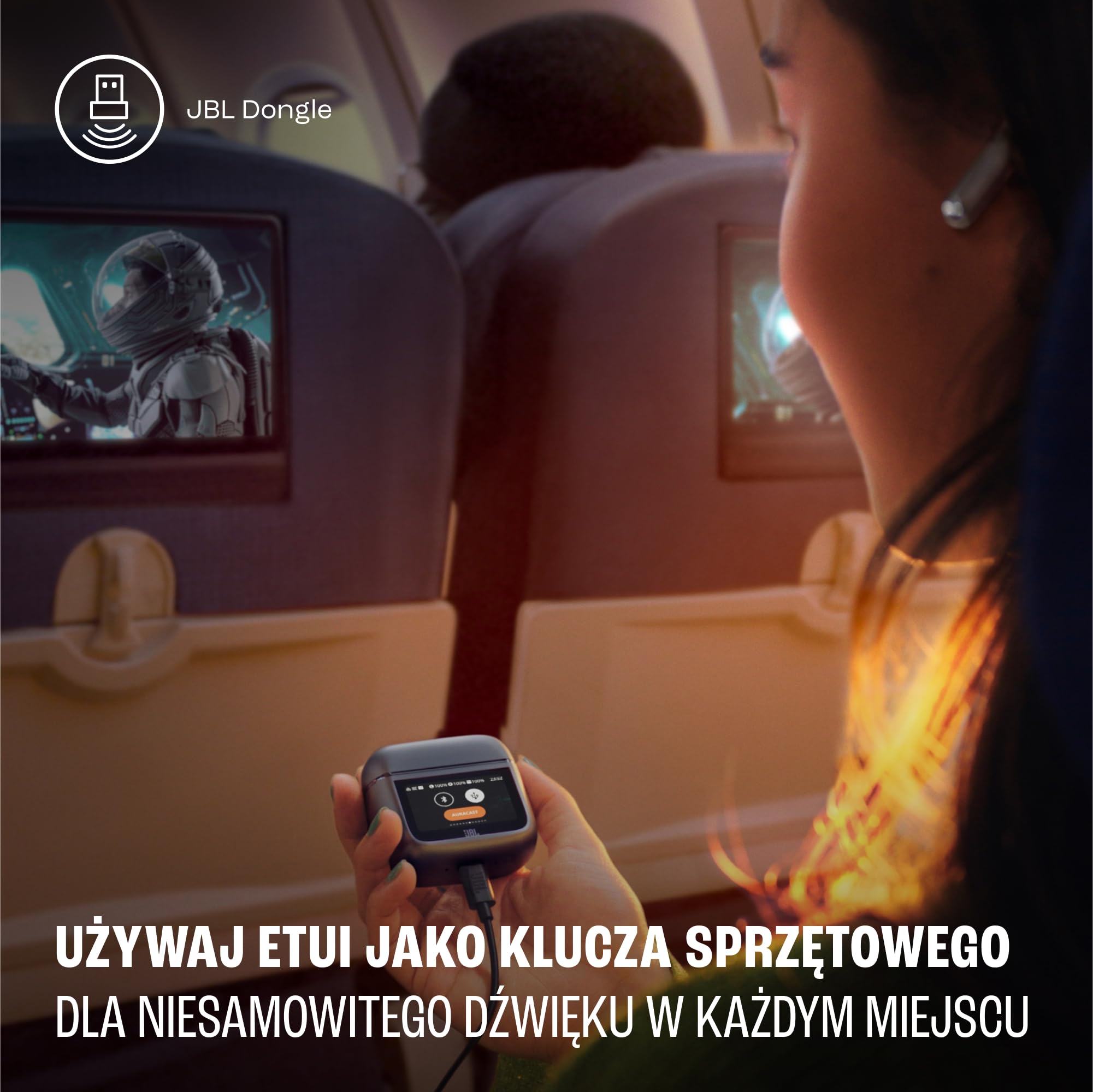JBL Tour Pro 3, Prawdziwie Bezprzewodowe Słuchawki Douszne z Bluetooth, Wbudowanym Akumulatorem i 44h Odtwarzania, Etui Ładującym, Redukcją Szumów i JBL Spatial 360 z Funkcją Śledzenia Głowy, Czarne | Bluetooth 5.3, 44-godzinna żywotność baterii, intelige