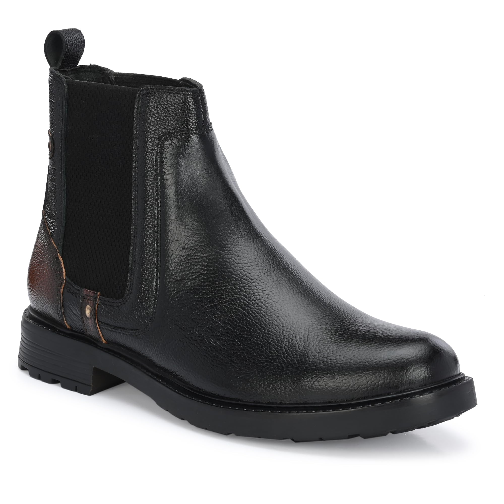 GALEX Leather Chelsea Boots for Men | Trendy, Stylish & Casual Boots Black (CBB-2873-BLK-6) (B0CT37LKC9) Amazon Price History, Amazon Price Tracker