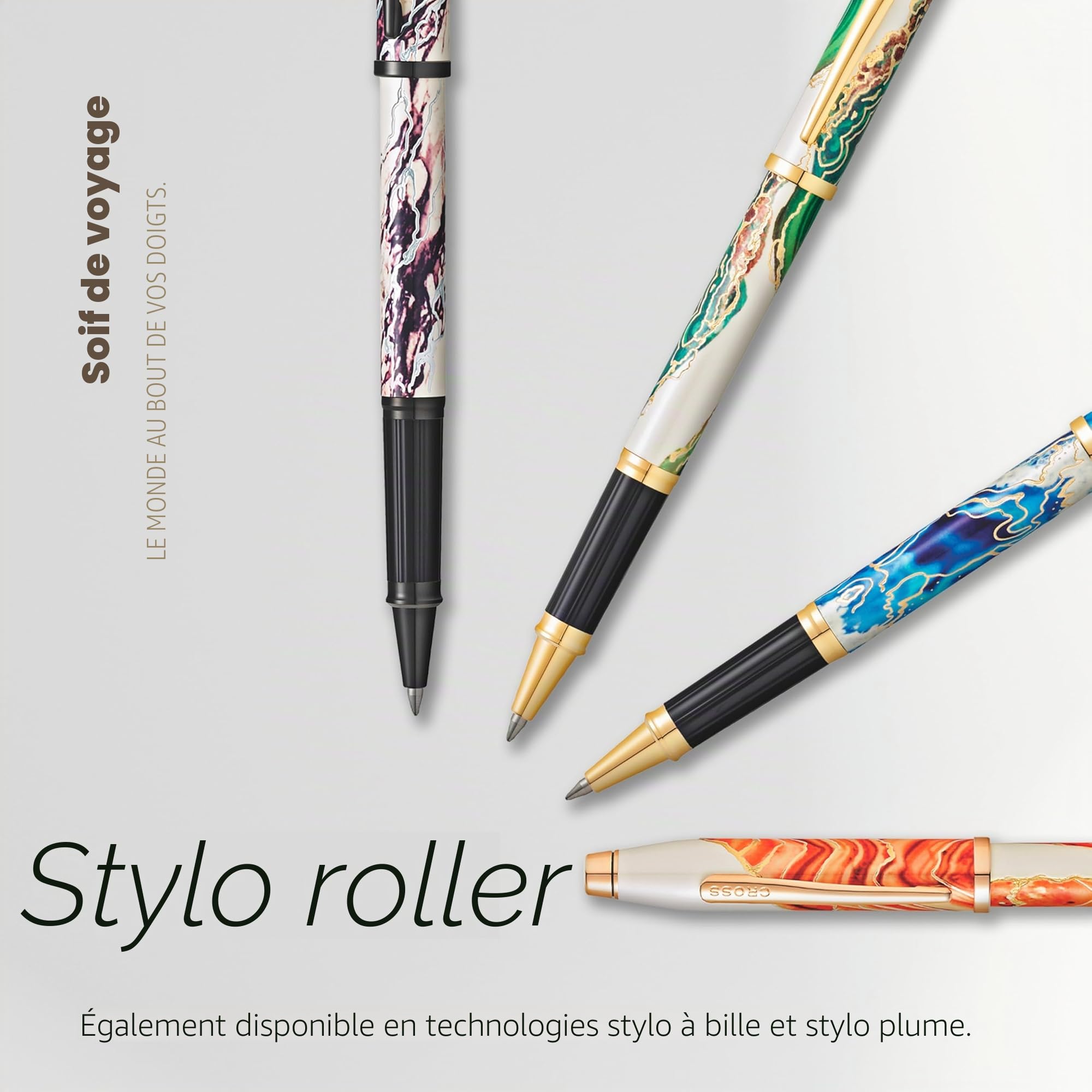 Cross Wanderlust Stylo Stylo roller Malte.