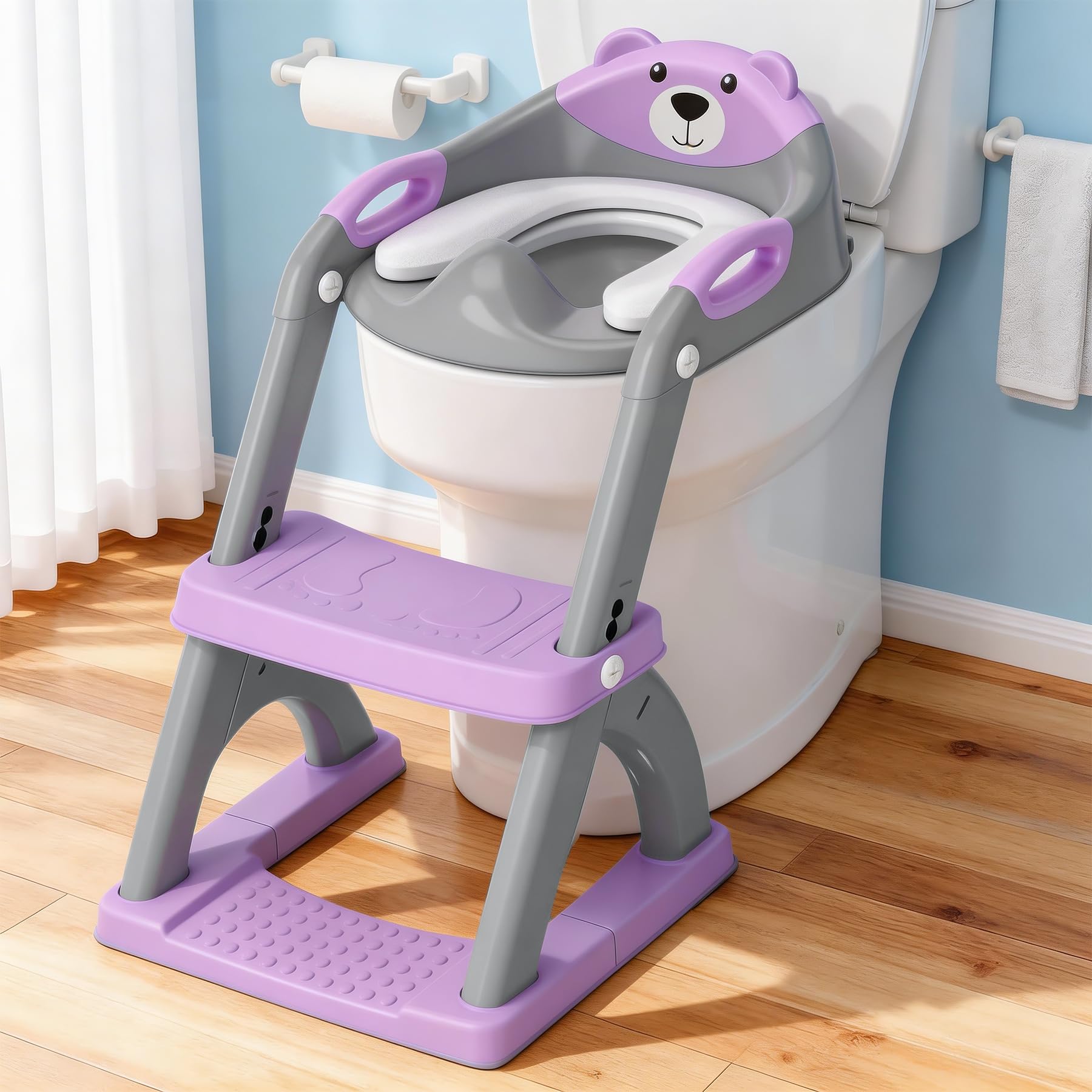 Potty Training Toilet for Toddlers, Anti-Slip Potty Training seat, Classic — Amazon image 25