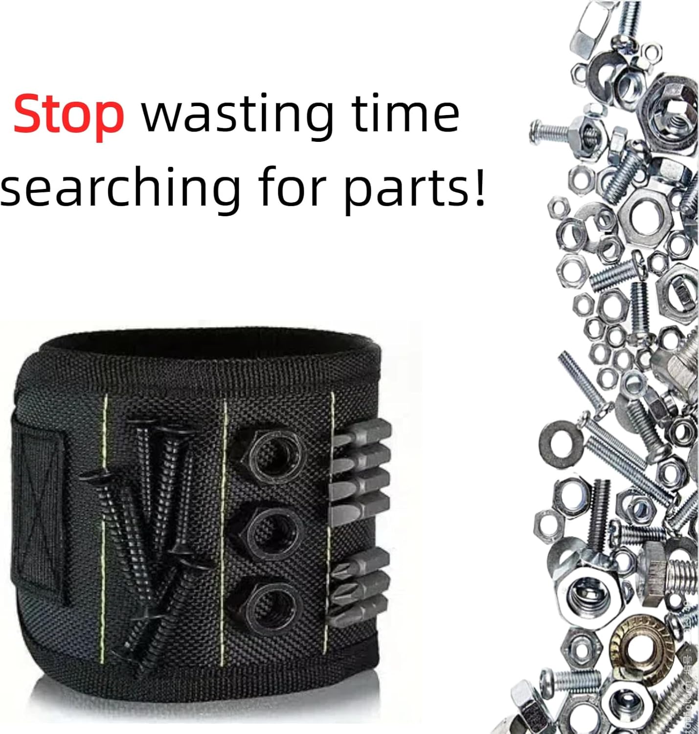 2-Piece Set Tape Measure Holder,Drill Holder,Drill Holder for Tool Belt,Up to 2" Belt, Compatible with Impact Driver - Image 4