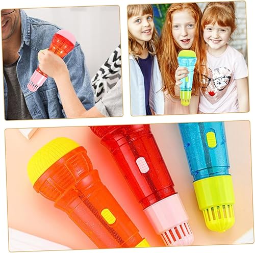 Role Play Microphone Toys for Boys and Girls 3 Pack Plastic Boys and Girls Microphone Singing Echo Feature