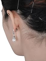 Vista 4 de Reemplazos de Parte Trasera de Pendientes, 4 Piezas de Parte Trasera de Pendientes para Tachuelas, Pendientes de Diamante, Parte Trasera