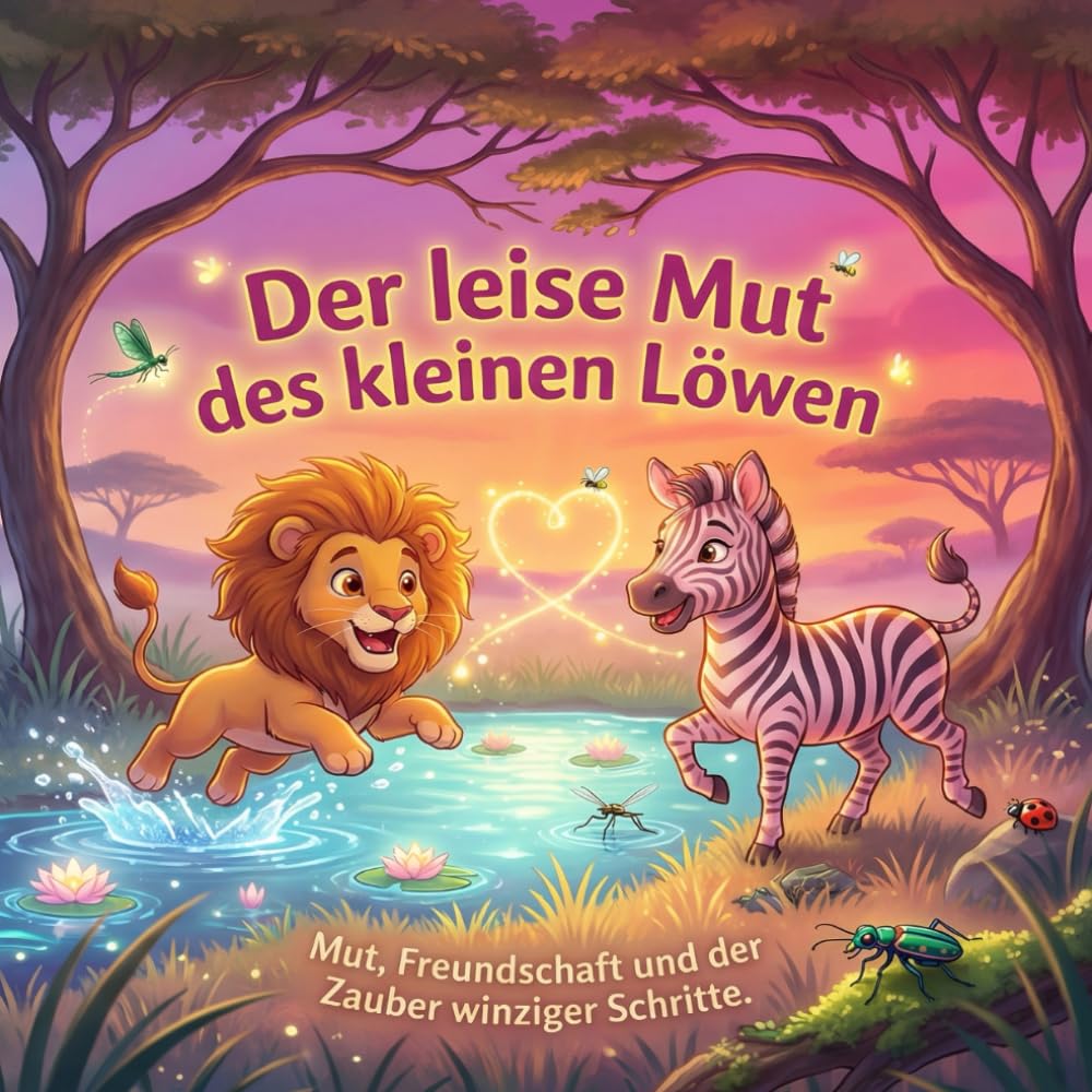 Der leise Mut des kleinen Löwen: Mut, Freundschaft und der Zauber winziger Schritte
