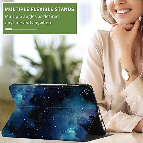 Vista 57 de Funda para Kindle de 6 pulgadas (11.ª generación, versión 2024/2022) delgada de piel sintética, ajustable, multiángulo, Smart Shell con función