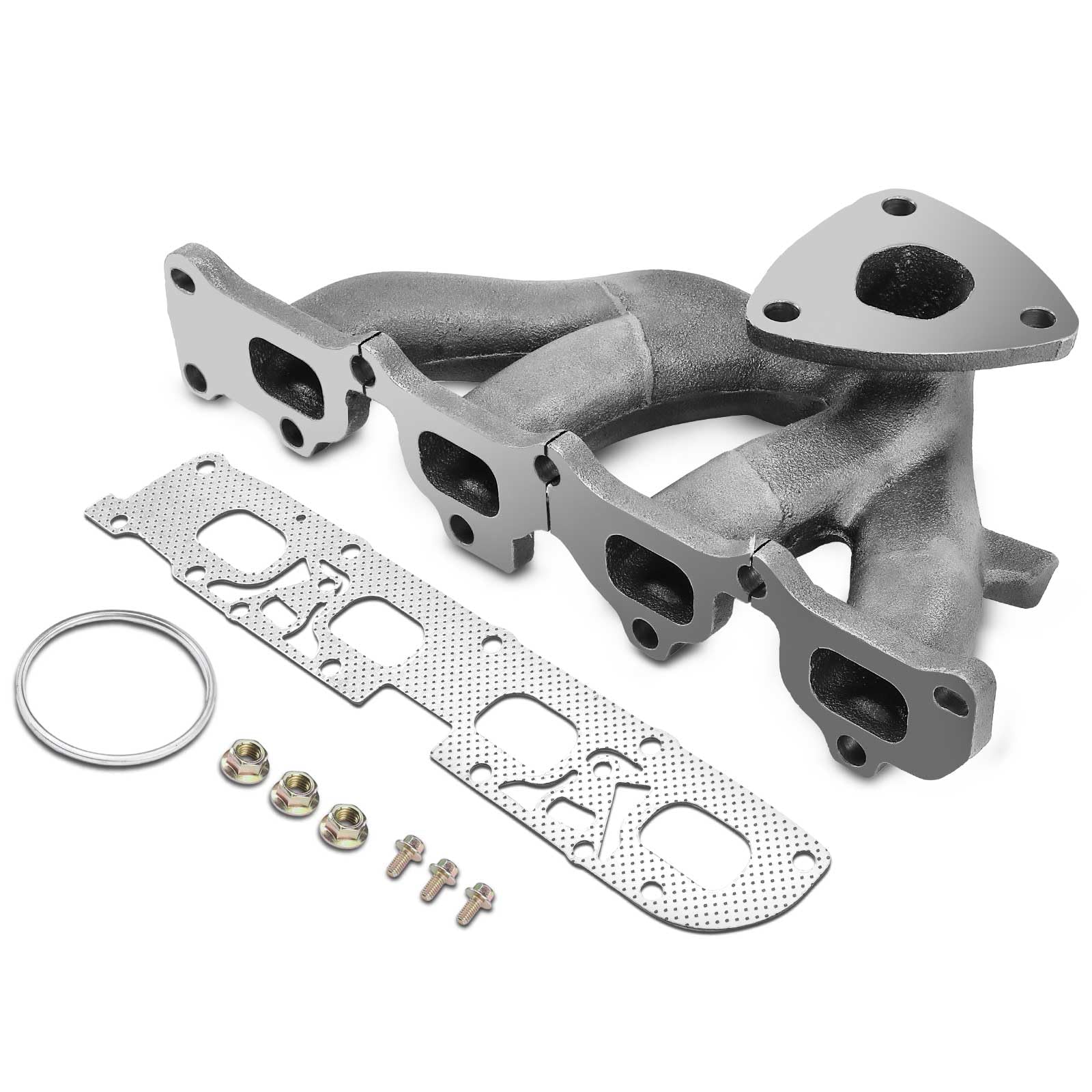 A-Premium [DOHC 4Cyl 2.4L] Engine Exhaust Manifold Kit W/Gasket & Nuts & Bolts Fit for Chevrolet Equinox & GMC Terrain, 2015 2016 2017