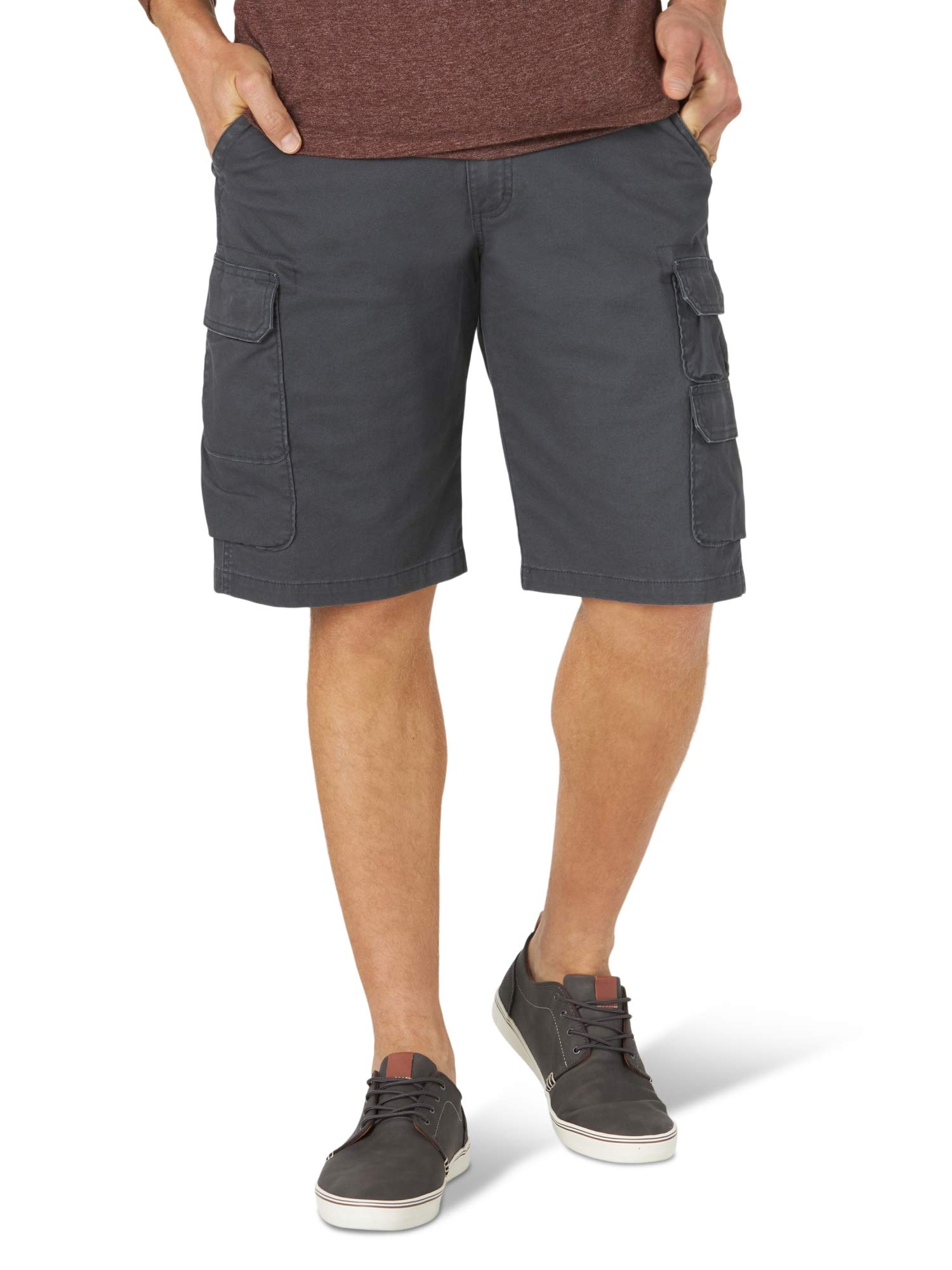 Wrangler AuthenticsMen's Stretch Twill Cargo Shorts Cargo Shorts
