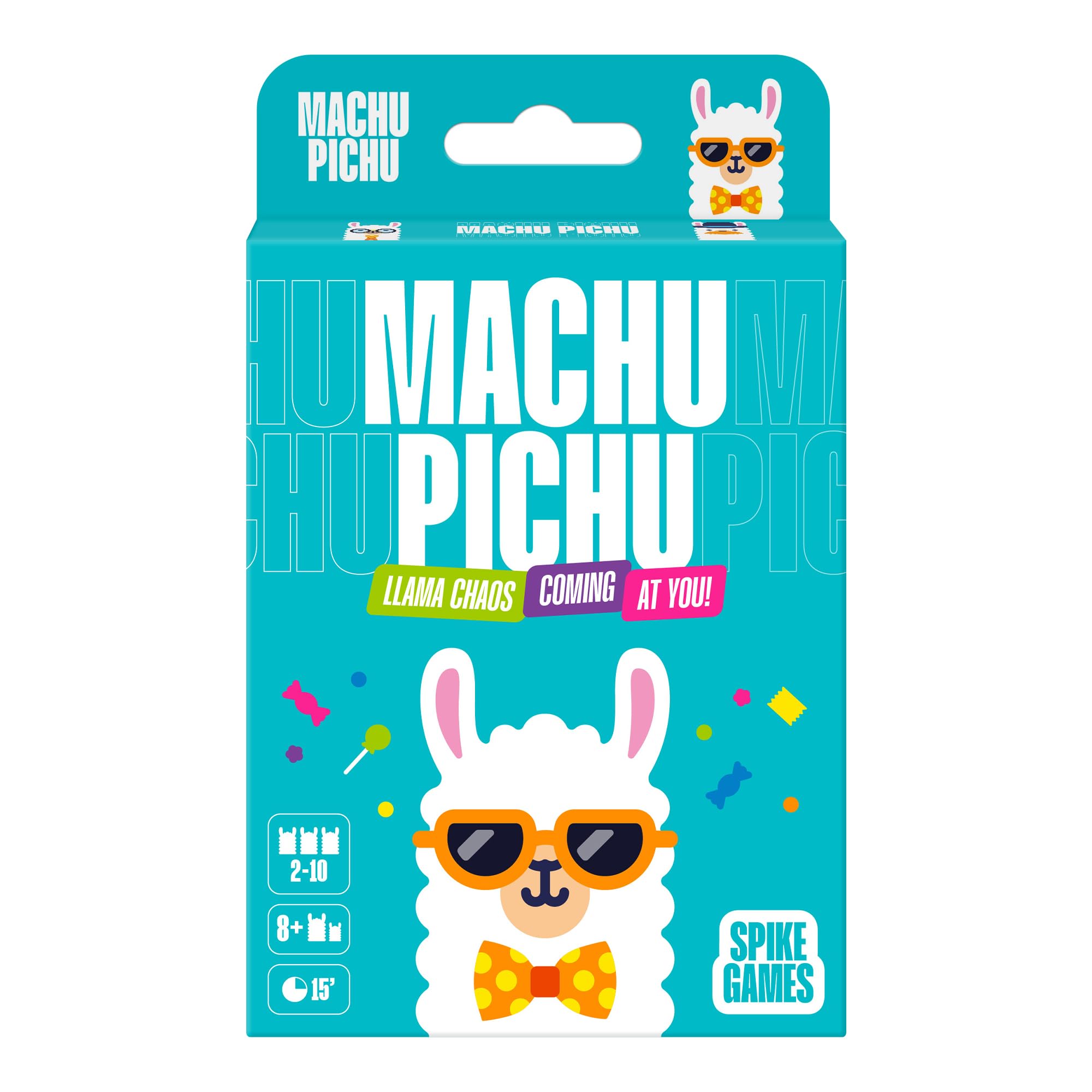 SPIKE GAMES Machu Pichu | Family Card Game for Kids & Adults | Speed & Observation Board Game | Fun, Fast & Easy Party Game | Travel Pocket Game | 2–10 Players | Ages 8+