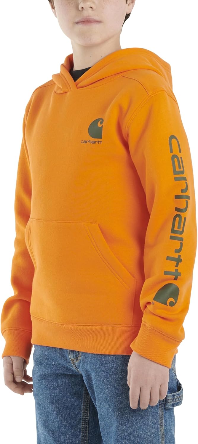 Carhartt Kid's CA6272 Long-Sleeve Graphic Sweatshirt - Boys - Image 2