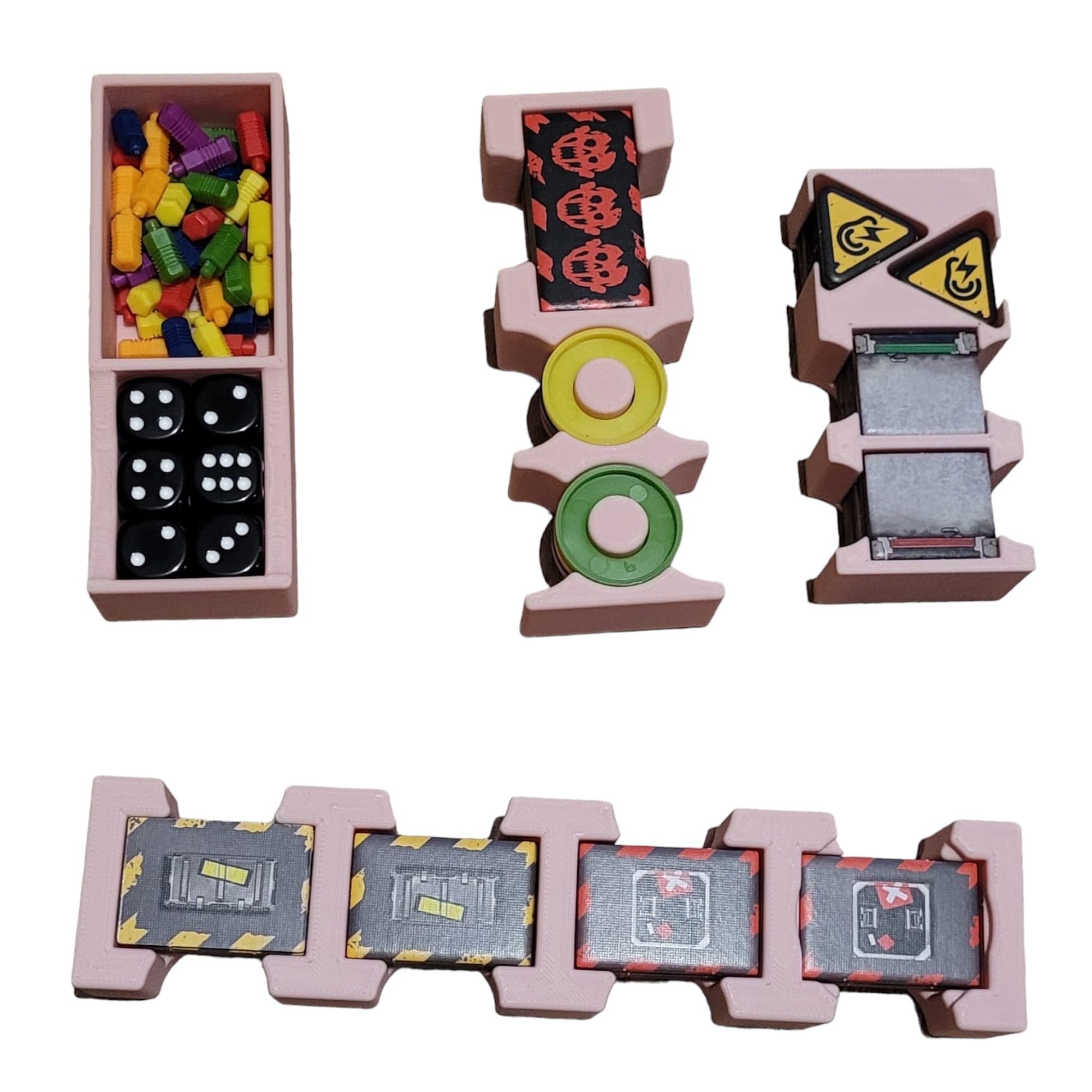 Générique Storage Insert Organizer for Zombicide 2nd Edition (Pink)