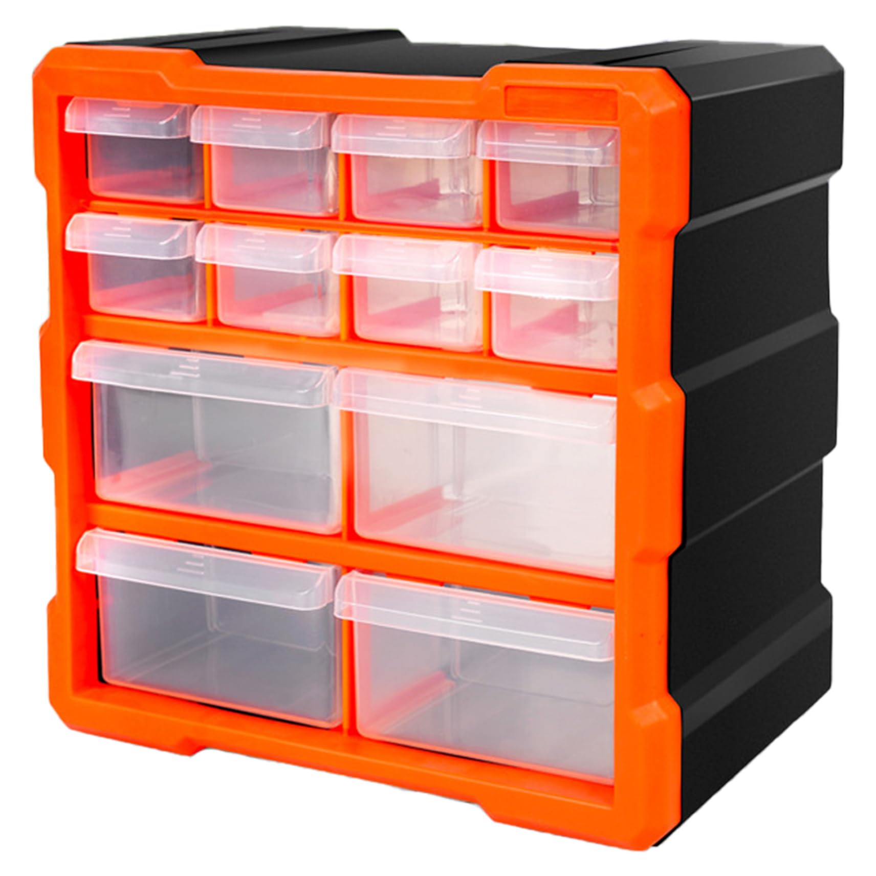 Organisateur d'armoires avec 12 tiroirs robustes pour trier les petits accessoires