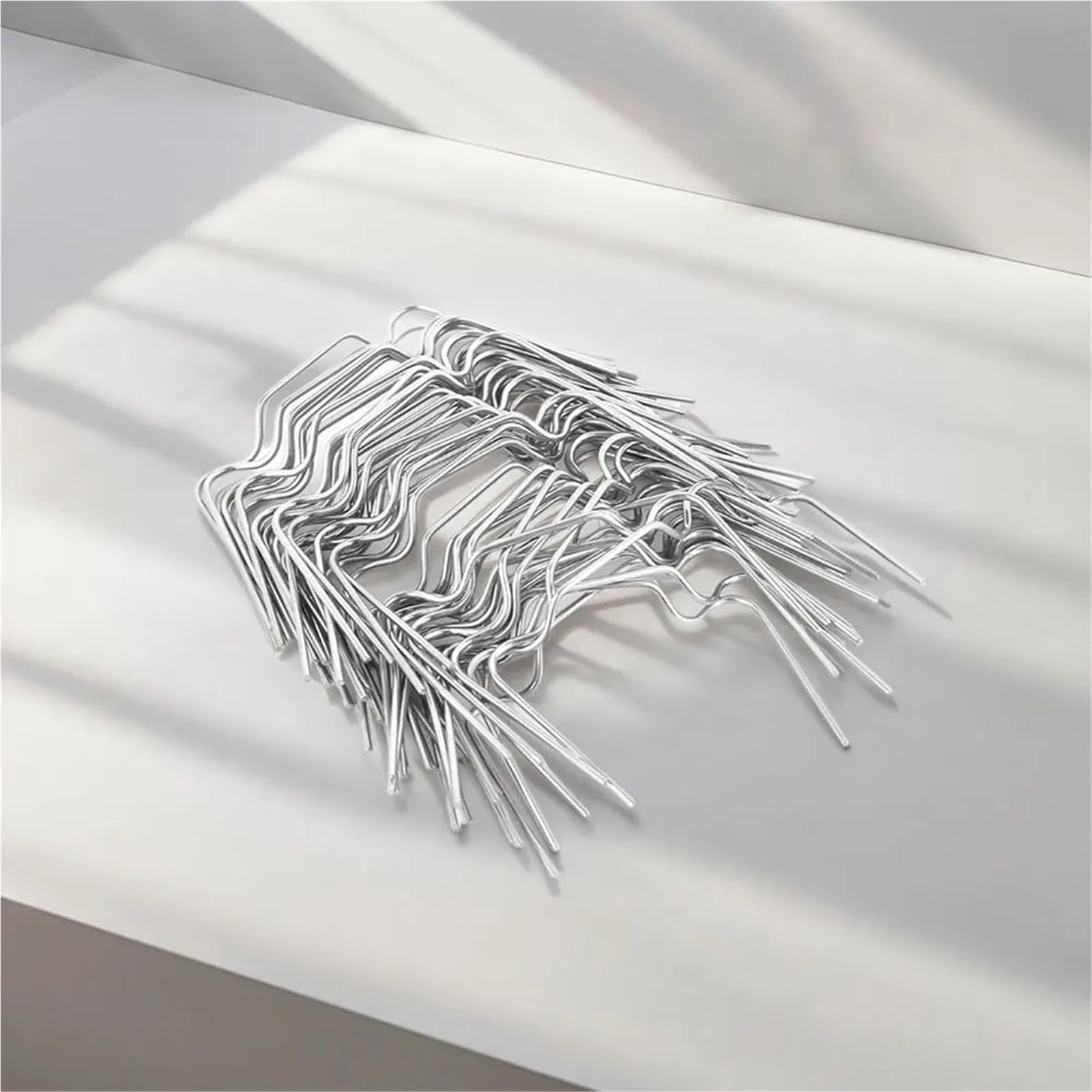 Clips pour Serre en Verre, Lot de 300 Clips en Acier Inoxydable for Serre vitrée de Type W, 65 x 32 mm