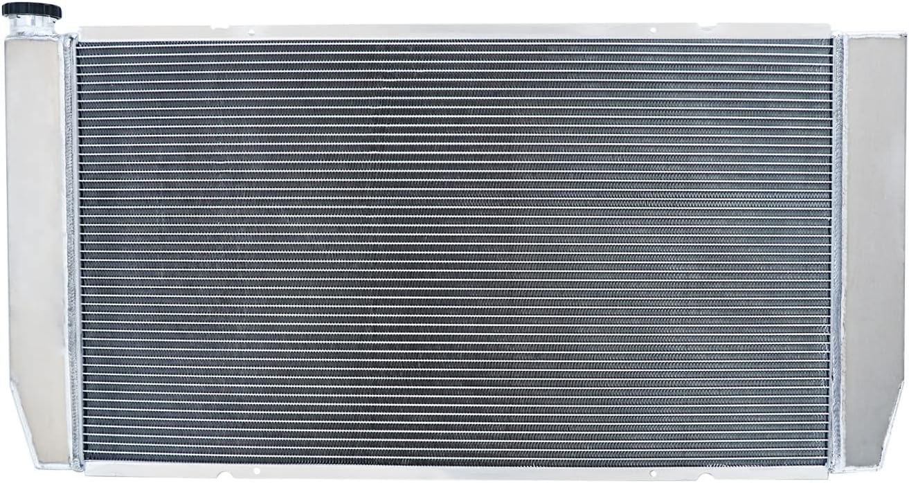 4 Row Aluminum Radiator for 1994-2000 Chevy GMC C/K C2500 C3500 K2500 K3500 Suburban Pickup 7.4L All Aluminum Radiator 1995 1996 1997 1998 1999