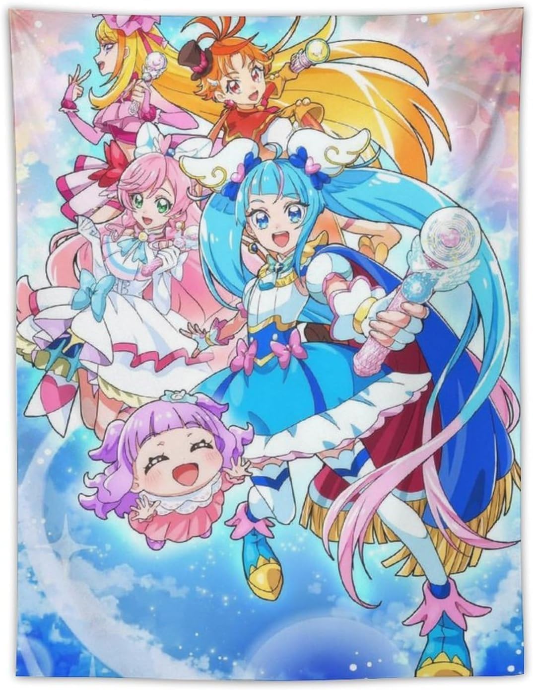 プリキュア B2タペストリー おしゃれぼりゅーしょん Amazon.co.jp: プリキュア タペストリー モダン 多機能 おしゃれ壁掛け