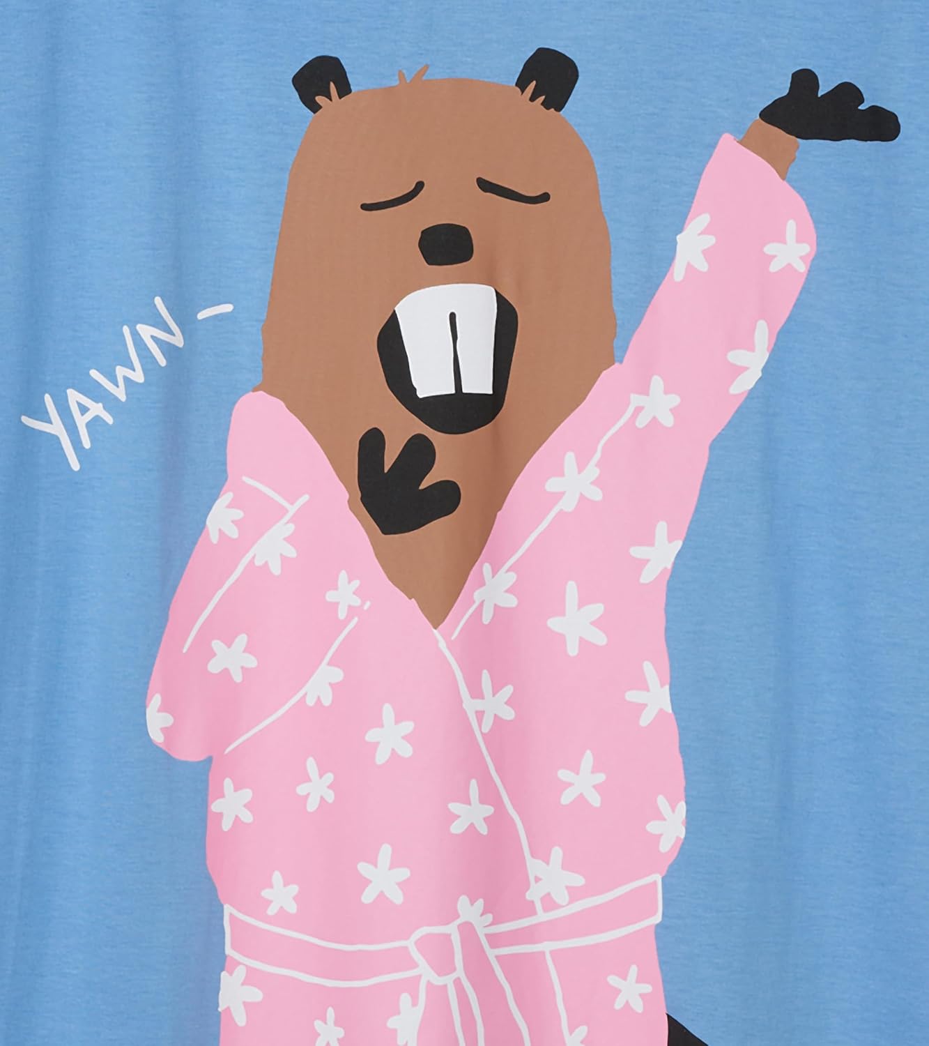 Little Blue House Women's Nightshirt, Dam Tired, One Size