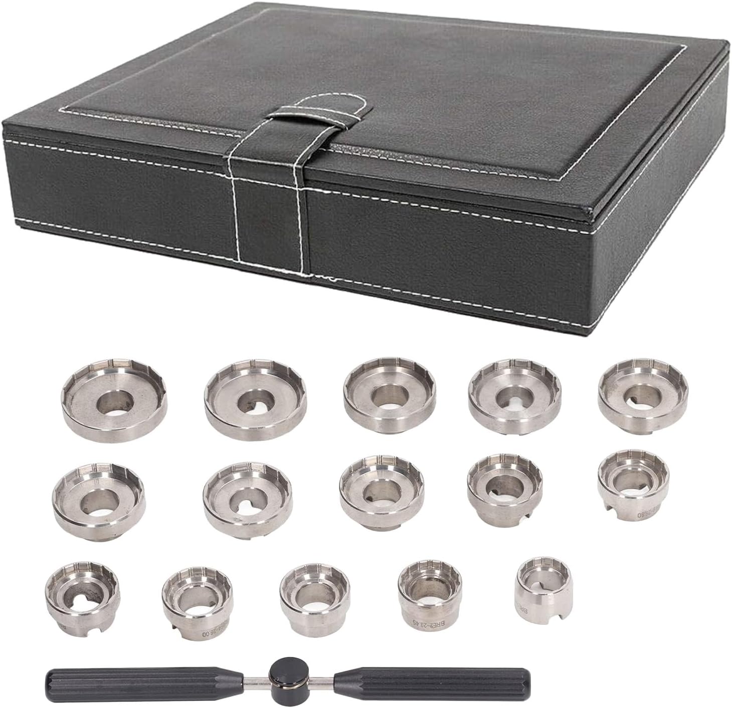 Watch Back Opener Kit - 15-Piece Remover Tool Set with Storage Box for Watch Repair, Professional Quality, Easy to Use for DIY Enthusiasts and Watchmakers