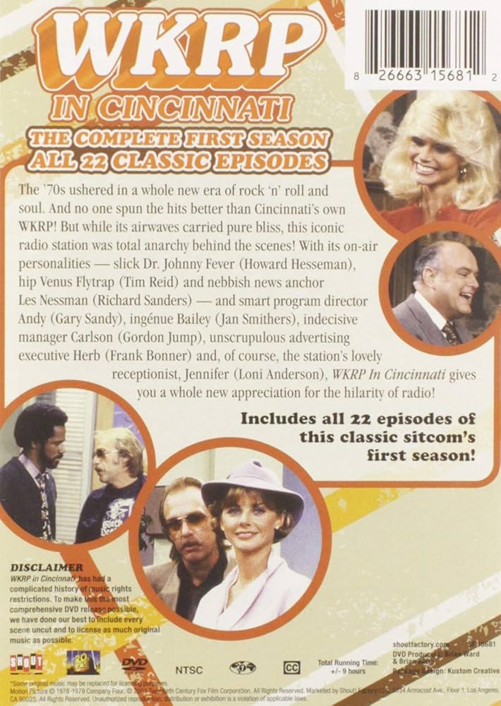 Wkrp in Cincinnati: Season 1 [Blu-ray] [Import]: Amazon.ca