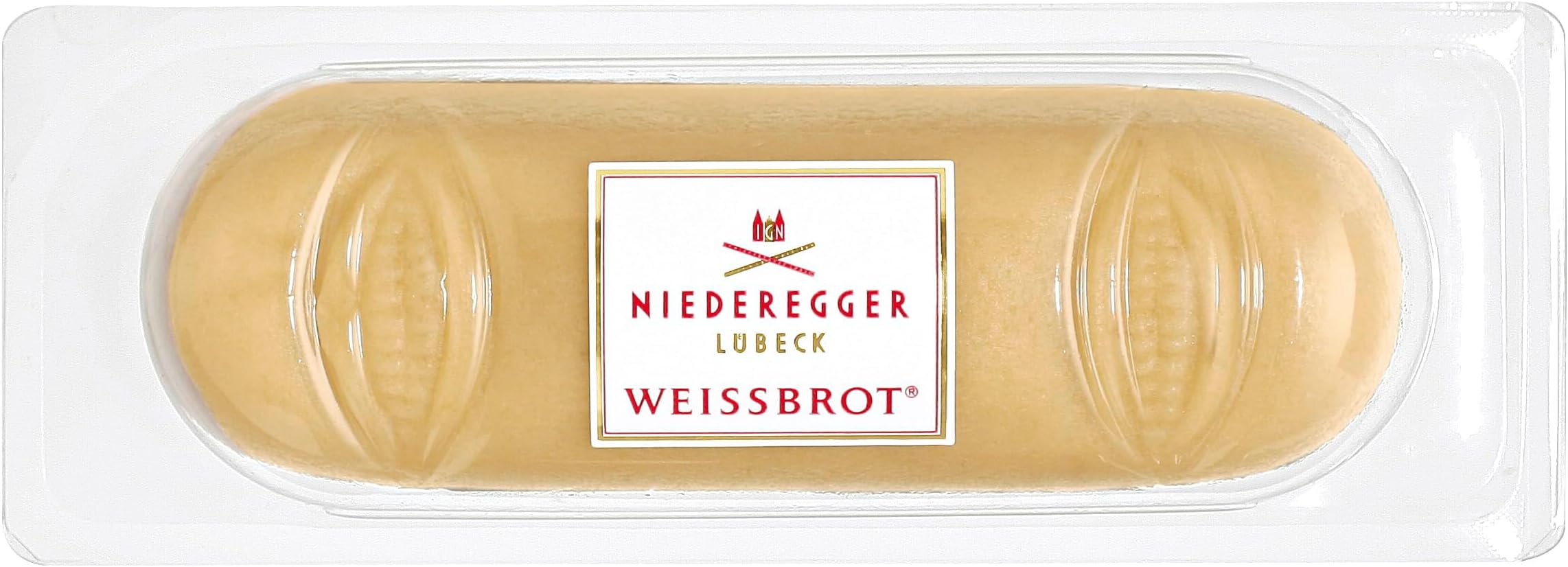 Natural-Coloured Marzipan Loaf, 125g/4.4 oz | Pure Marzipan Perfection | Rich and Smooth Texture | Handcrafted in Germany | Kosher