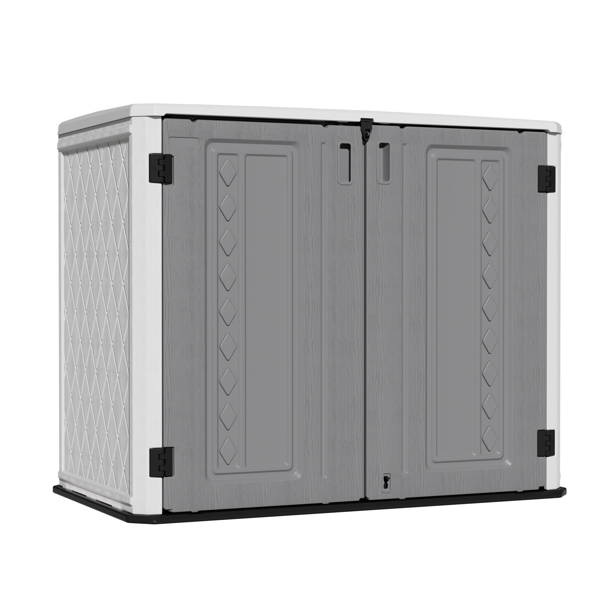 Amazon.com : Mrosaa Outdoor Storage Shed Waterproof, Horizontal