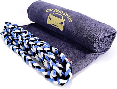NEWISHTOOL Window Tinting Dash Protection, Super Absorbent Dash Towel Microfiber Towel and Strand Soak Rope Tool, Protective Control Water Shield for Windshield Film Install Scratch Free Tint Tools