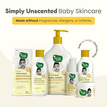 Unscented Mineral Baby Sunscreen SPF 50 - Safe Sun Protection by Mother Sparsh