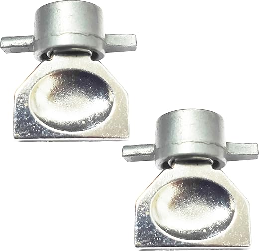 Ardnib Kitchen Chimney Buffle Filter Lock Stainless Steel, Suitable for Multi-Brand Pack of 2 pcs