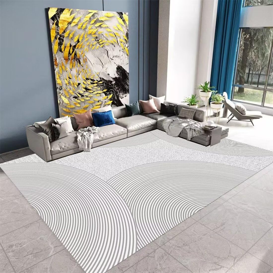 Chambre decoration tapis gym bebe doux pour des moments complices