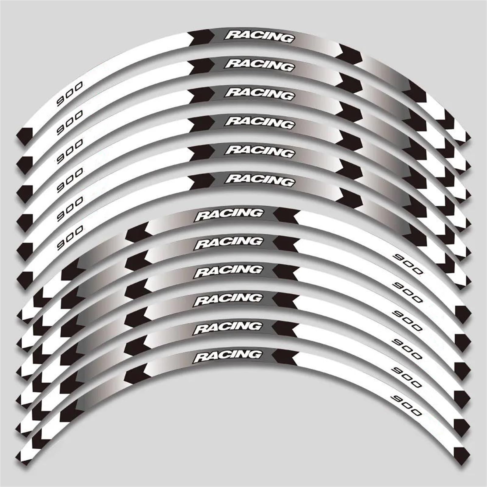 Motorcycle Wheel Rim Sticker Hub Stripe Tape Decal for BMW F900XR F900xr F900 XR F 900(Color8)