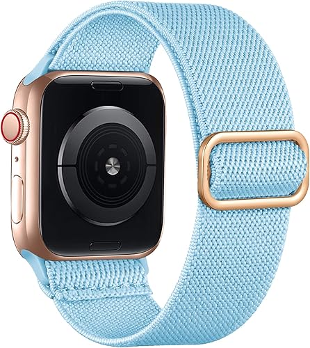 Lerobo Correa trenzada compatible con Apple Watch Series 9, 8, 7, 1.772 in, 1.614 in, Ultra 2 Band de 1.929 in, Series 6 5 4 SE 1.732 in 1.575 in