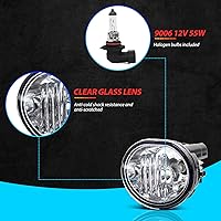 Vista 4 de Conjunto de luces antiniebla para Toyota Matrix 2003 2004 2005 2006 2007 2008 Kit de repuesto para 2003-2008 Pontiac Vibe 2004-2009 2010 Scion TC