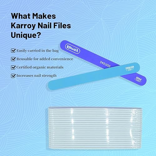 Miniatura 4 de Lima de uñas y pulidor para uñas naturales de doble cara, 2 pasos, acortar y dar forma, 20 piezas de grano 240320