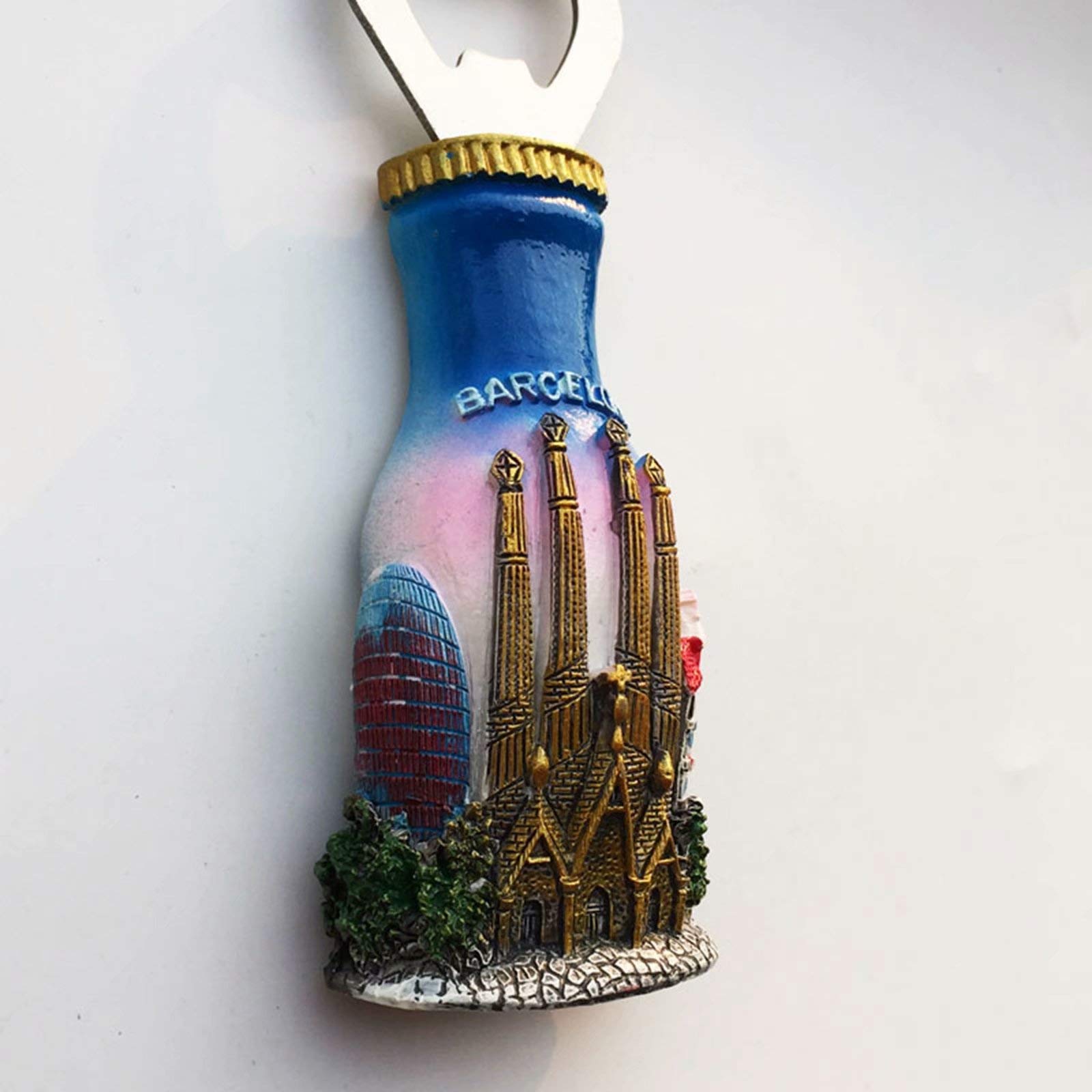 Weekino Dancing Girl Barcellona Spagna Calamità da frigo 3D Polyresin