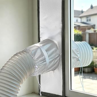 AC Window Seal Kit,10 x 39 Inch Portable Air Conditioner Window Vent Kit