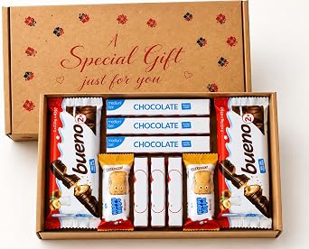 Sweetie Gifts Bueno Chocolate Gift Box Hamper – Letterbox Friendly Assorted Chocolate Selection for Birthdays, Thank You, Get Well Soon & Special Occasions