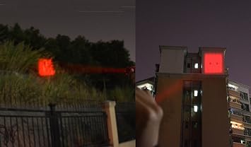 Single Mode Red LED Flashlight, Mini Red Flashlight LED, High Power LED 1 Mode Red Light Flashlight Red Light Torch for Astronomy, Aviation, Night Observation