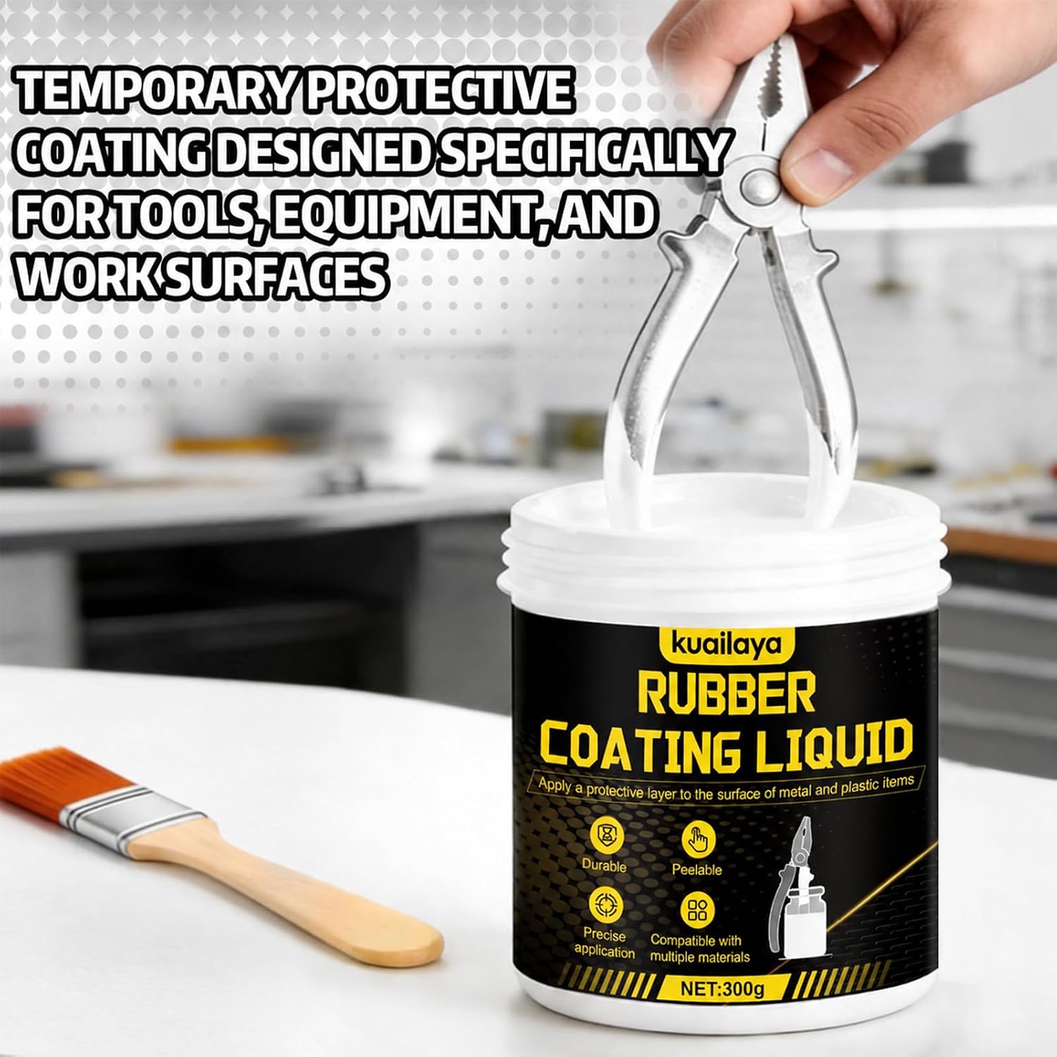 Rubber Dip for Tools, Liquid Rubber Dip Tool Handle Dip Coating
