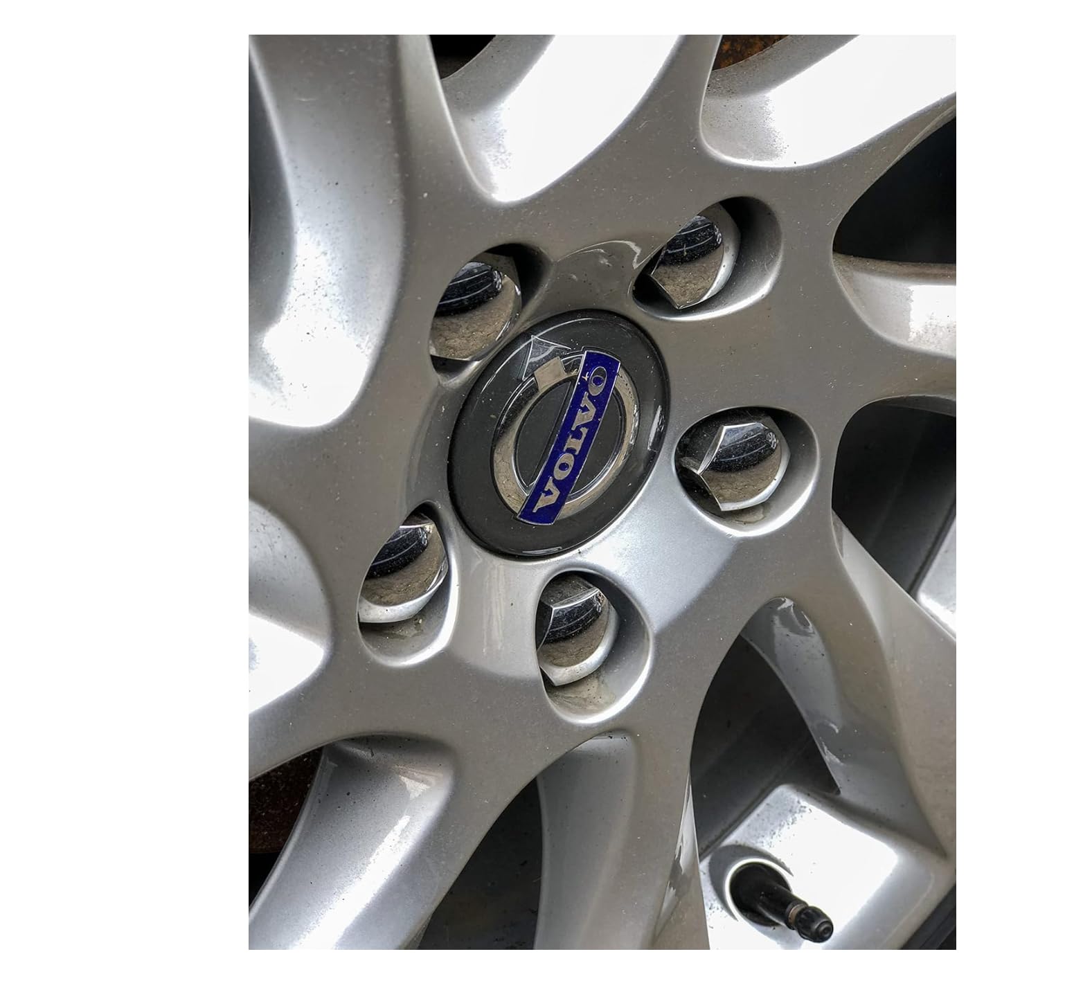 Capuchon de boulon de roue boulon de roue, anti-vol gris metallise 4F0601173A Z37 Capuchon de boulon de roue boulon de roue, anti-vol gris metallise 4F0601173A Z37
