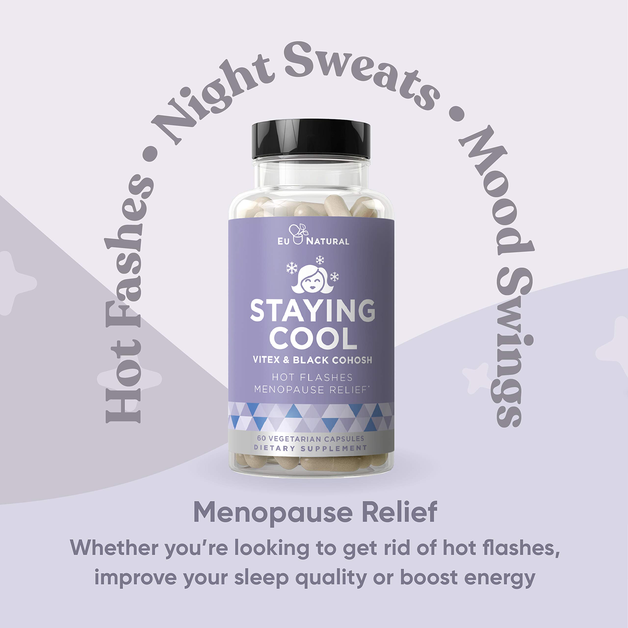Staying Cool Hot Flashes & Menopause Natural Relief Hormonal Weight Support, Night Sweats