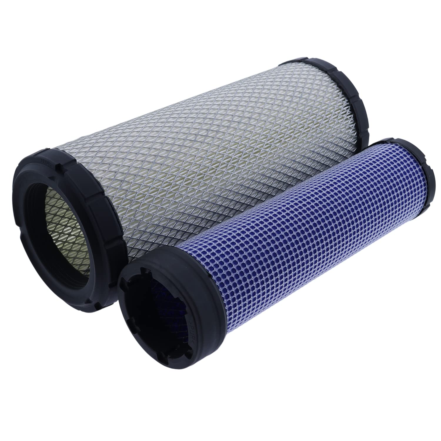 AIVWUMOT Kit de filtro de aire P822768 P822769 6666333 6666334 filtros interiores y exteriores para tractor Mahindra 006000455F1 006000456F1