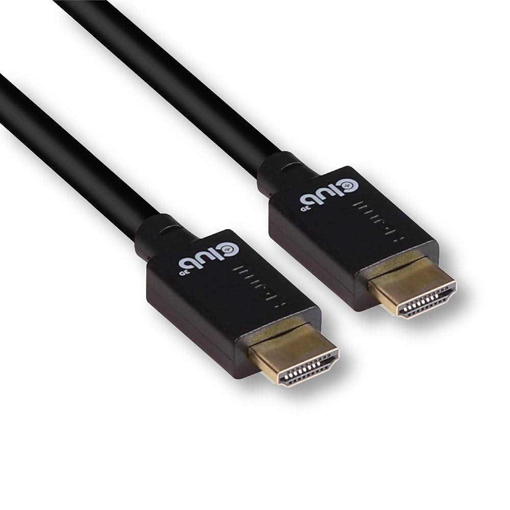 HDMIケーブル Amazon | Club3D HDMI 2.1 4K120Hz 8K60Hz 48Gbps Male/Male 1m