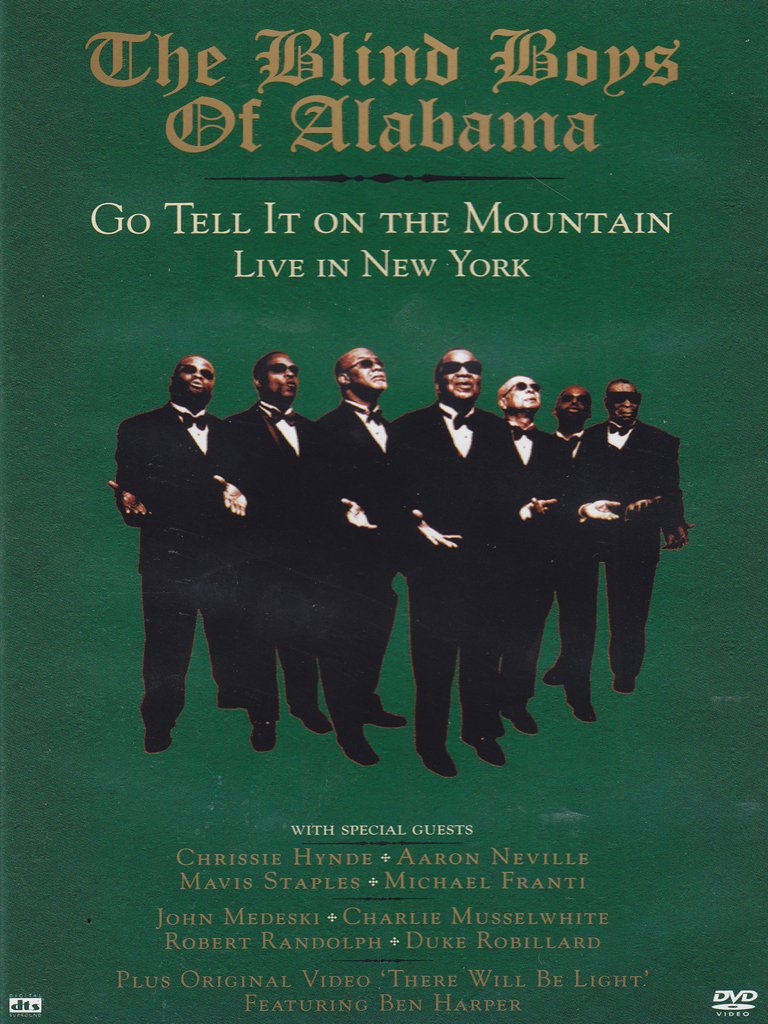 DVD Blind Boys of Alabama concierto Go Tell It on the Mountain de importación