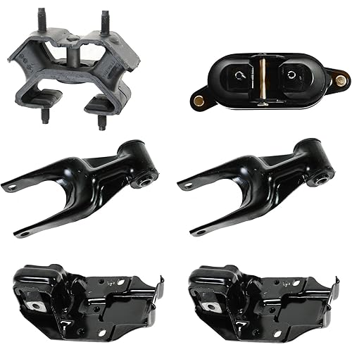 TRQ Complete Engine Transmission Torque Mount Set Kit for Century Impala